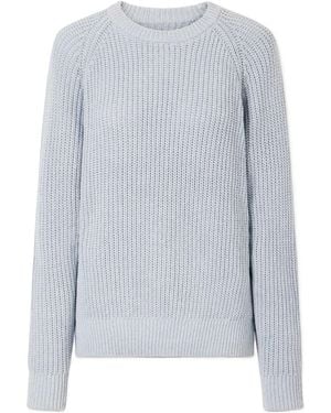 Aimé Leon Dore Ribbed Cotton Jumper - Grey