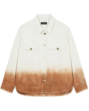Alanui Long Sleeved Shades Of Eden Jacket - White