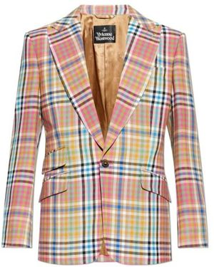 Vivienne Westwood Checked Blazer - Multicolour