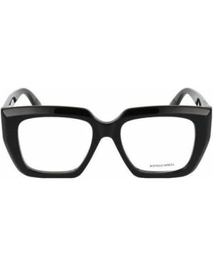 Bottega Veneta Eyewear Square Frame Glasses - White