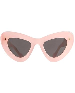 JW Anderson Butterfly-Frame Sunglasses - Pink
