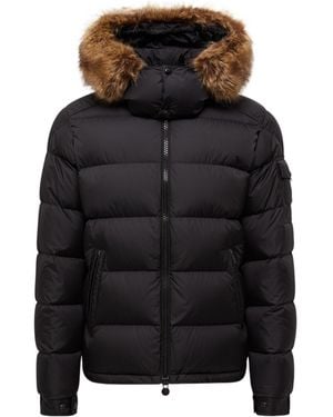 Moncler Mayaf Hooded Short Down Jacket - Black