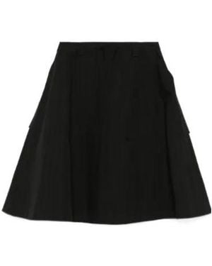 Moschino A-Line Midi Skirt - Black