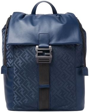 Fendi Flux Backpack - Blue
