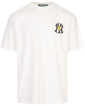 Barrow Graphic Printed Crewneck T-Shirt - White