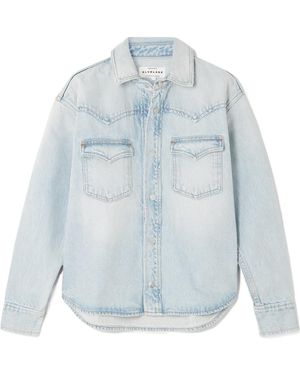 SLVRLAKE Denim Cassidy Denim Shirt - Blue