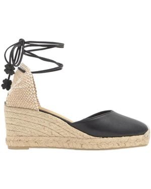 Castañer Carina Wedge Espadrilles - Metallic