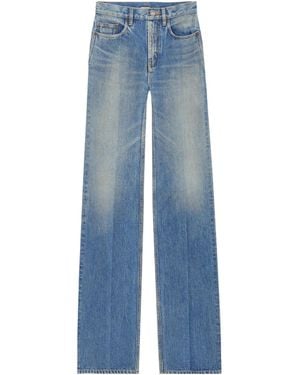 Saint Laurent Yves Flared Jeans - Blue