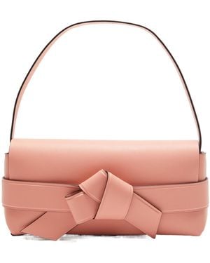 Acne Studios Musubi Knot Detailed Shoulder Bag - Pink