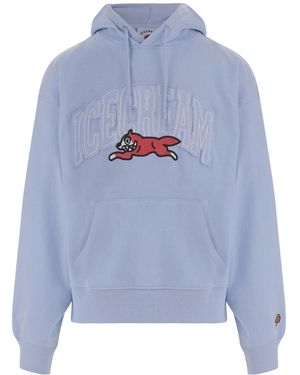 ICECREAM Logo Graphic Hoodie - Blue