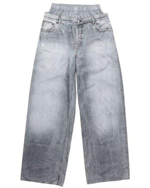 Acne Studios Printed Trousers - Blue