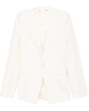TOTEME Collarless Blazer - White