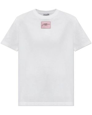 Ganni Printed T-Shirt - White