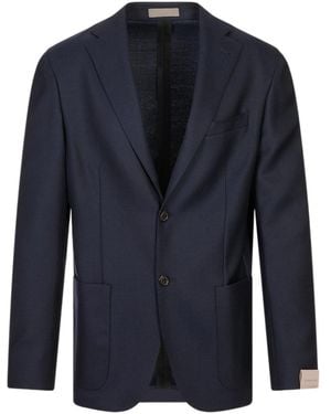 Corneliani Long-Sleeve Blazer - Blue