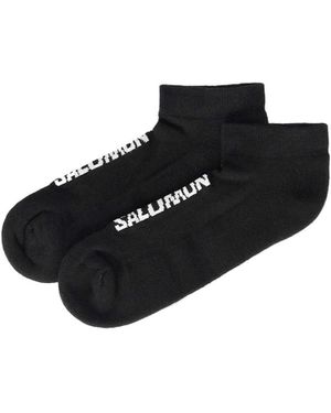 Salomon Lab 3 Pairs Of Socks - Black