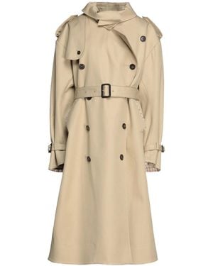 Maison Margiela Overcoat & Trench Coat - Natural