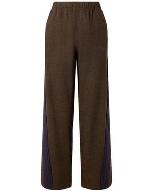 Aimé Leon Dore Striped Casual Trousers - Brown