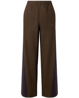 Aimé Leon Dore Striped Casual Trousers - Brown