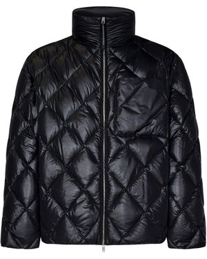 Jil Sander Quilted Down Jacket - Black