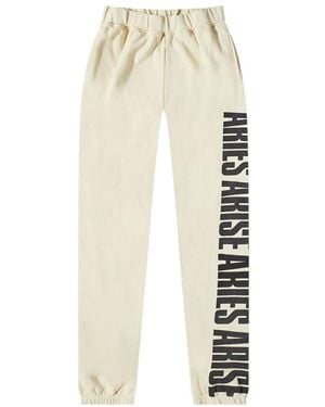 Aries Cotton Track Trousers - White