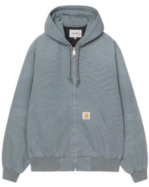 Carhartt Hooded Zip Jacket - Blue