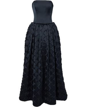 Jonathan Simkhai Azriel Bustier Gown - Blue