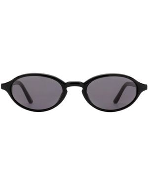 Chimi Lex Oval Frame Sunglasses - Black