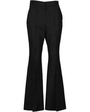 Fendi High-Waisted Casual Pants - Black