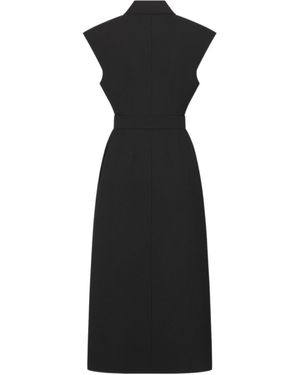 Dior Iviera Mid-Length Flared Dress in Blue | Lyst