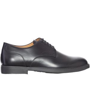 Church's Round-Toe Lace-Up Shoes - Grey