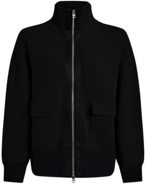 Varley Roxbury Zip-Fastening Sweatshirt - Black