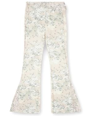 DIESEL P-Affal Floral-Print Pants - White