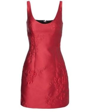 Emilia Wickstead Einna Jacquard Minidress - Red