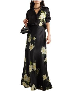 Zimmermann Printed Skirt - Black