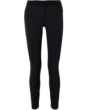 Veronica Beard Low-Rise Leggings - Black