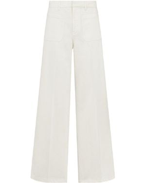 Dior Flared Jeans - White