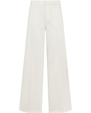 Dior Flared Jeans - White