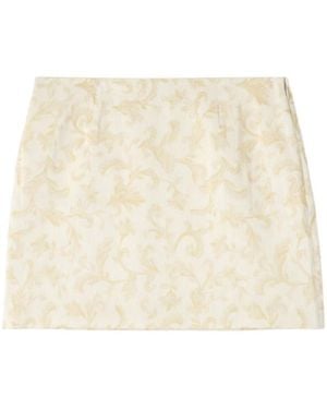 Posse Isla Printed Mini Skirt - Natural