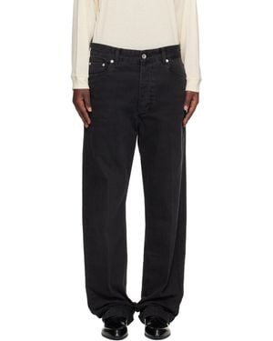 Studio Nicholson Belt Loop Jeans - Black
