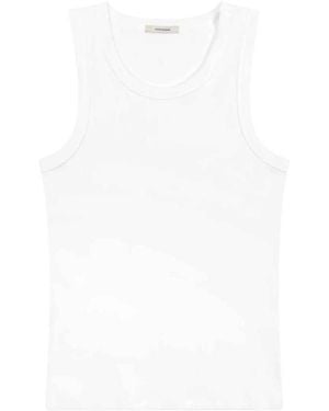 Entire studios Knitted Tank Top - White