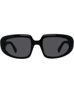 Loewe Anagram Geometric-Frame Sunglasses - White