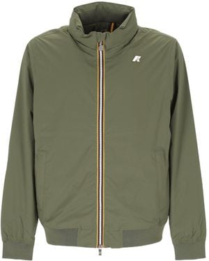 K-Way Amaury Zip-Up Jacket - Green