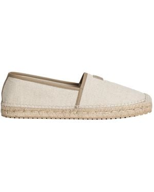 Dolce & Gabbana Canvas Espadrilles - Natural