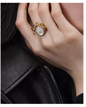 Dior Médaillon Ring - Black