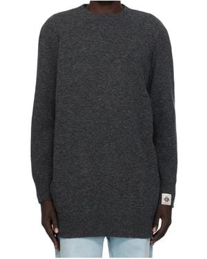 Bally Long Wool Jumper - Grey