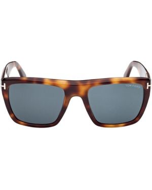 Tom Ford Rectangular Sunglasses - Blue