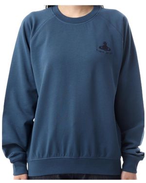 Vivienne Westwood Crew Neck Sweatshirt - Blue