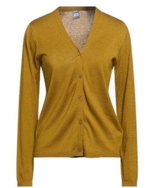 Max Mara V-Neck Knitted Cardigan - Yellow