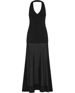 St. Agni Backless Dress - Black