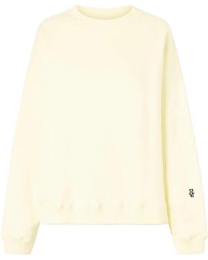 The Elder Statesman Coast Cotton-Jersey Sweater - Natural
